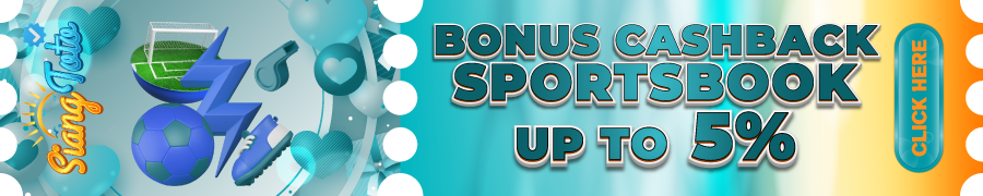BONUS CASHBACK 5% SPORTBOOK